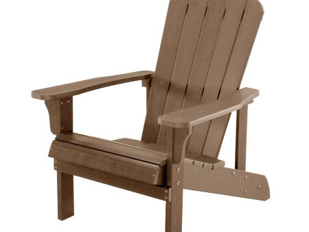 Key West - Outdoor Plastic Wood Adirondack Chair For Sale