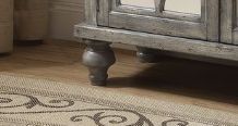 Velika - Weathered Console Table - Gray Supply