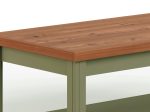 Vineyard - Coffee Table - Sage Green And Fruitwood Online Sale