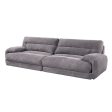 Cadenza - Corduroy Sofa - Gray Online