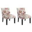 Verma - Floral Accent Chair - Red Online