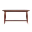 Mid-Century Modern Dining Table With Trestle Base For Discount