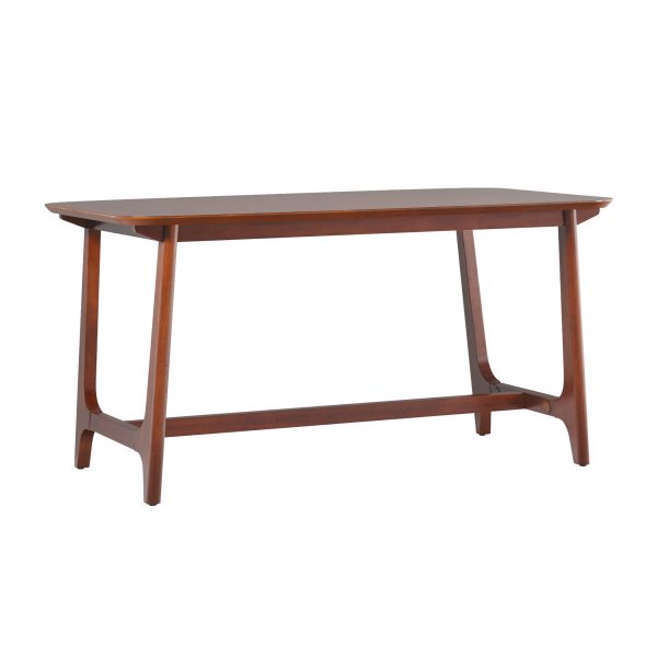 Mid-Century Modern Dining Table With Trestle Base For Discount