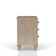 3 Drawer Nightstand - Sand on Sale