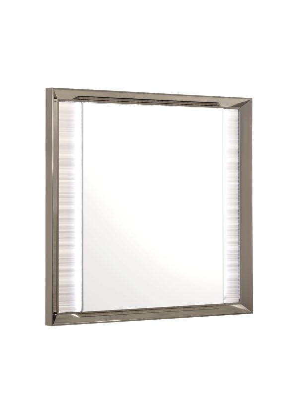 Star - Mirror With LED - White on Sale