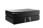 Wenona - Mirrored Coffee Table - Black Supply