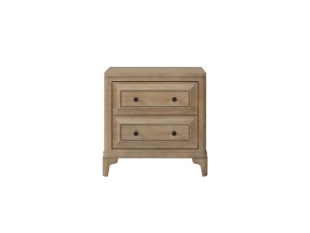 2 Drawer Nightstand - Sand Online